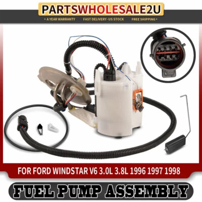 Conjunto de módulo de bomba de combustible para Ford Windstar 1996 1997 1998 V6 3,0 L 3,8 L gasolina Foto 1 de 4