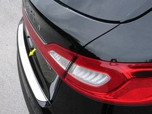 Chrome Rear Bumper Trim 1PC QAA Upper Stainless Insert FOR LINCOLN MKX 16-18 - Picture 1 of 1