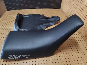 YAMAHA YTM200E TRI-MOTO 200ER SEAT COVER 1983 TO 1985 K/L/N MODEL (BLACK [Y-182] - Picture 1 of 12