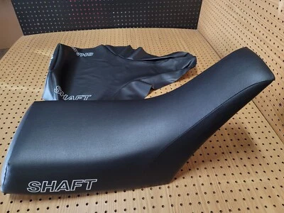 YAMAHA YTM200E TRI-MOTO 200ER SEAT COVER 1983 TO 1985 K/L/N MODEL (BLACK [Y-182] - Image 1 of 4