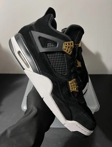 ✅ Nike Air Jordan IV Retro 4 Royalty TALLA 14 | Lona Negra Criado Gato Militar 3 - Imagen 1 de 14