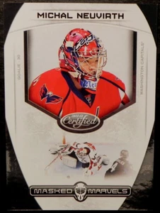 2011-12 11/12 Panini Certified Masked Marvels #12 Michal Neuvirth Capitals - Picture 1 of 2