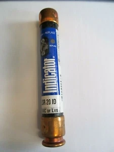 FLSR-ID 20 AMP 600 AC / 300 DC RK5 Time-Delay Power Fuse - Picture 1 of 2