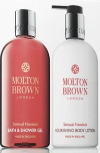 Molton braun sinnlich Hanaleni Bad & Dusche Gel & Körperlotion Set 300ml - Bild 1 von 1