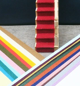 Alfombra de escalera autoadhesiva multicolor escala 1:12 casa de muñecas miniatura - Imagen 1 de 27