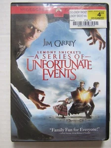 Lemony Snickets A Series of Unfortunate Events (DVD, 2005) Comedy/Adventure - Imagen 1 de 2