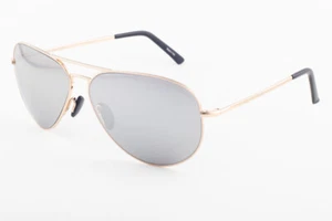 PORSCHE Design 8508 L Gold / Gray Mirrored Sunglasses P88508L 62mm - Picture 1 of 3