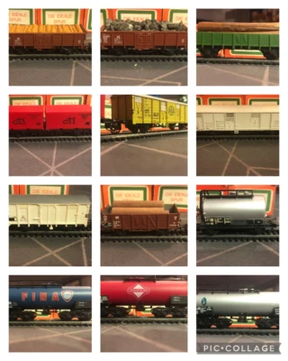 12 x GÜTERWAGON ★ MODELLBAHN TT ★ KONVOLUT ★ - Bild 1 von 4