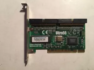 PROMISE ULTRA66 9841-00 (REV A1) PCI IDE CONTROLLER CARD - Picture 1 of 2