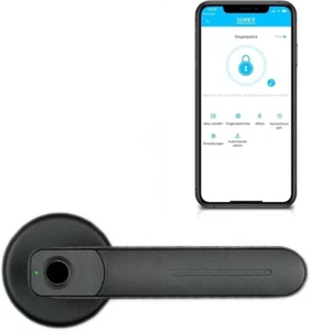 SOREX Smart Handle Fingerprint | Elektronisches Türschloss Fingerabdruck - Bild 1 von 7