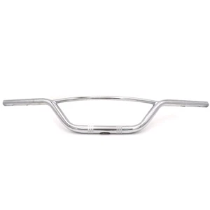 Manubrio cromato da 1 "25mm per Harley Dyna softai Road Glide softai Drag Bar - Picture 1 of 6