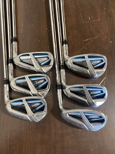 TaylorMade Sim Max OS Iron Set 7-PW, GW, SW Project X 6.0 Steel Stiff RH 6249 - Picture 1 of 11