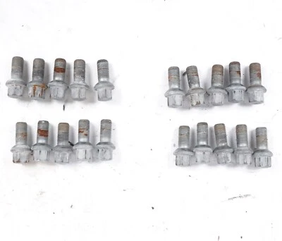 2003 - 2012 MERCEDES SL500 R230 ROADSTER WHEEL RIM LUG NUT BOLTS SET OF 20 - Image 1 of 4