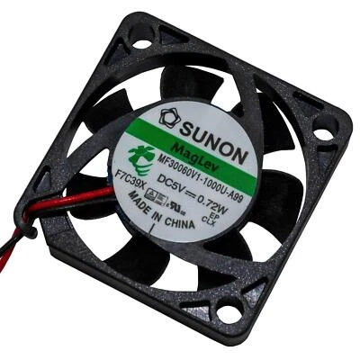 Lüfter 5V DC 0,56W 30x30x6mm 8,3m³/h 9100U/Min 8,3m³/h Sunon MF30060V11000UA99 - Bild 1 von 4