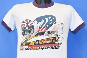 vtg 80s DON SNAKE PRUDHOMME CAM2 FUNNY CAR DRAGSTAR NHRA t-shirt RACING SMALL S - Picture 1 of 3