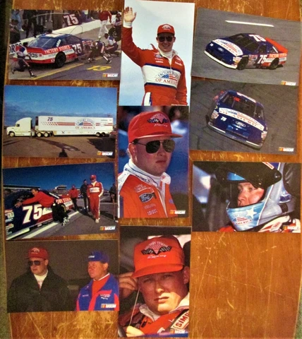 NASCAR: 1994 TODD  BODINE FACTORY STORES 10 POSTCARD SET Cover