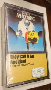 FACTORY SEALED They Call it An Accident Original MOVIE Soundtrack Cassette U2 - Picture 1 of 3