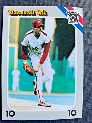 1989 Baseball Wit STEVE CARLTON (An unusual 108 card set) Phillies - Image 1 of 4