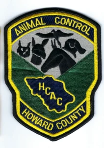 Howard County MD Maryland Animal Control HCAC Police shoulder patch - NEW! - Picture 1 of 1