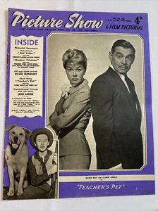 Vintage Picture Show Magazine 1958 Doris Day Clark Gable James Garner - Picture 1 of 12