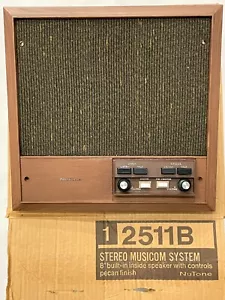 NOS Nutone 2511B 8" Stereo Intercom Speaker w/Controls for MusiCom 2500 System - Picture 1 of 4