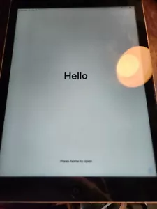 Apple iPad Air Space Gray 16gb (A1474) works, Itunes locked - Picture 1 of 6
