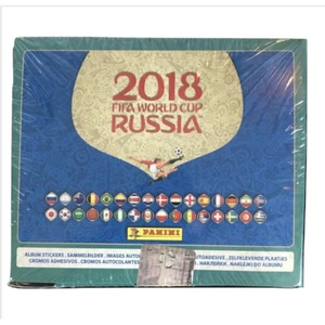 2018 Panini Russia FIFA World Cup Sticker Neu Factory Sealed Box - Bild 1 von 2