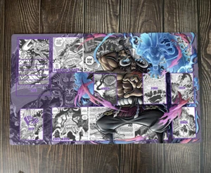 O-P OPCG TCG CCG Almohadilla de Juego Mesa Kaido Alfombra de Juego de Cartas Coleccionables Alfombra Bolsa Gratis - Imagen 1 de 4