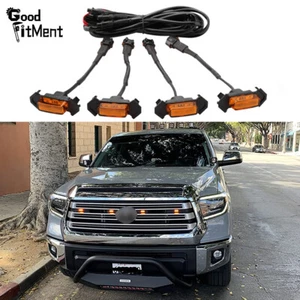 Front LED Grille Lights Amber Raptor Lamp For Toyota Tacoma 2016-2021 TRD SR SR5 - Picture 1 of 12