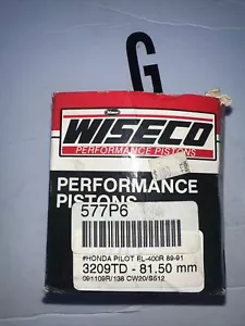 577P6 ATC WISECO PISTON HONDA FL 400R 1989-1991 RARE!! NEW - Picture 1 of 5