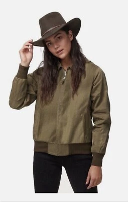 Chaqueta Bomber Ligera Filson Mujer XS Oliva Cremallera Completa Resistente al Agua Nueva Sin Etiquetas Foto 1 de 4