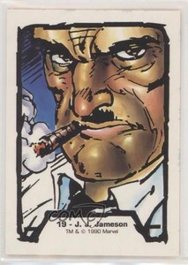 1990 Comic Images Marvel Comics Jim Lee JJ Jameson #19 07hl