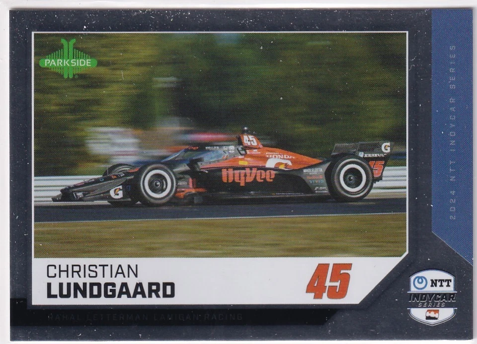 2024 Parkside IndyCar 500 Premier Foil #16 Christian Lundgaard - Image 1 of 1