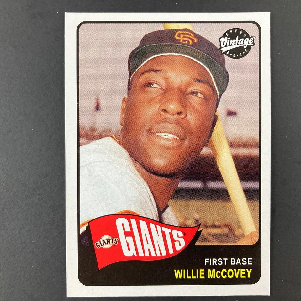 Willie McCovey 2003 Upper Deck Vintage Card #96 MLB San Francisco Giants - Image 1 of 2