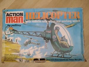 Vintage Action Man Palitoy Hasbro 1970’s Helicopter/Chopper Boxed