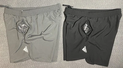 Adidas D4M SHO Men's Lot of 2 XXL Black & Gray Lightweight Training Shorts NWT - Image 1 of 4