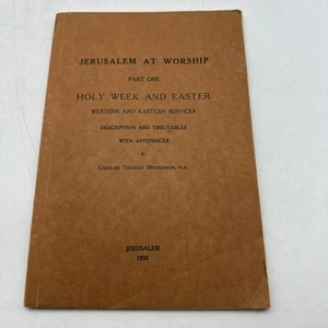 Extrem Selten!!! Jerusalem im Gottesdienst - Teil 1 - Karwoche und Ostern - 1932 - N131 - Bild 1 von 8