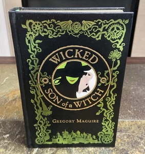 Wicked + Son of a Witch Gregory Maguire HCDJ Very Good Barnes & Noble Leather - Foto 1 di 3