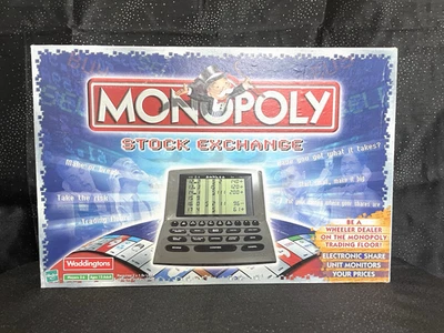 Monopoly Stock Exchange Property Trading Board Game - Hasbro (2001) edition - Image 1 of 4