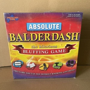 ABSOLUTE BALDERDASH The Hilarious Bluffing Game by Drummond Park 2007 NEW SEALED - Picture 1 of 11