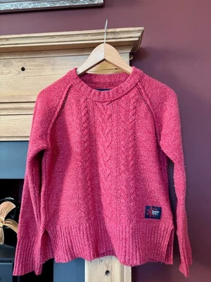Superdry Womens Knit Jumper, Red, Size S - Image 1 of 4