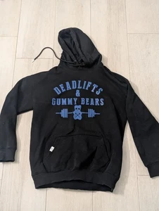 All American Roughneck Hoodie - Deadlifts And Gummy Bears - Medium - Picture 1 of 2
