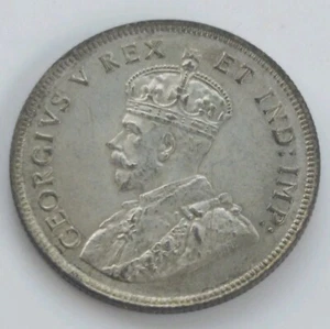 Georges V 1 Shilling 1924 East Africa - Picture 1 of 2