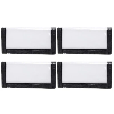 4 Piezas PVC Cebo Bolsa Almacenamiento Gancho Cubiertas Protectoras Señuelo Transparente Protector Pesca Foto 1 de 4