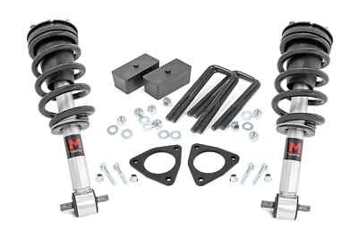 Rough Country 2.5" Lift Kit with M1 Struts for 07-18 Silverado, Sierra 1500 - Image 1 of 4