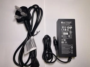 Adaptador de alimentación de CA-DC de repuesto 19V 2,53A para monitor IPS Full HD 27" 27MK430H - Imagen 1 de 7
