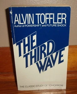 THE THIRD WAVE-Civilization & Social History-ALVIN TOFFLER-Excellent Paperback! - Picture 1 of 5