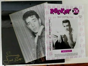 Sincerely Jack Scott LP (Sealed) / Rockin' 50's Magazine NM Jack Scott spotlight - Foto 1 di 4
