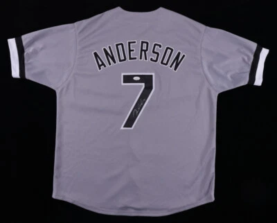 Tim Anderson Signed Chicago White Sox Jersey (JSA COA) 2019 A.L. Batting Champ - Image 1 of 4