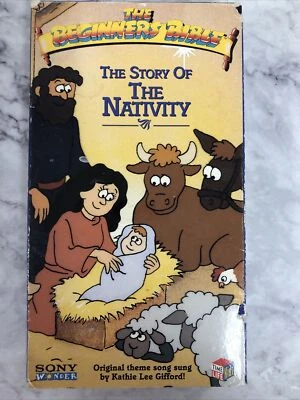 The Beginners Bible - The Story of the Nativity (VHS, 1997) - Image 1 of 4